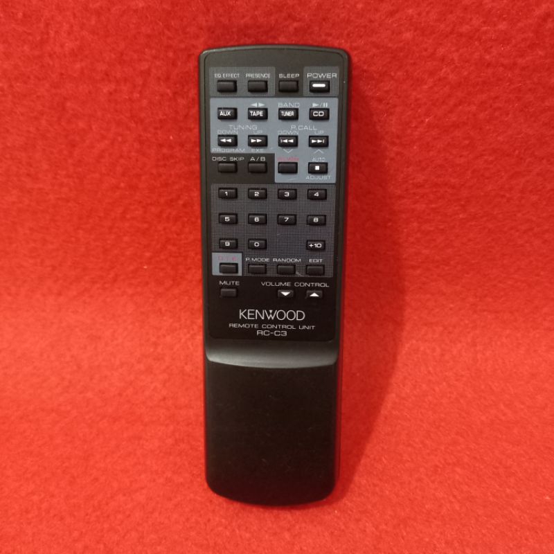 Remote Tape Compo KENWOOD Original Asli . RC - C3 .