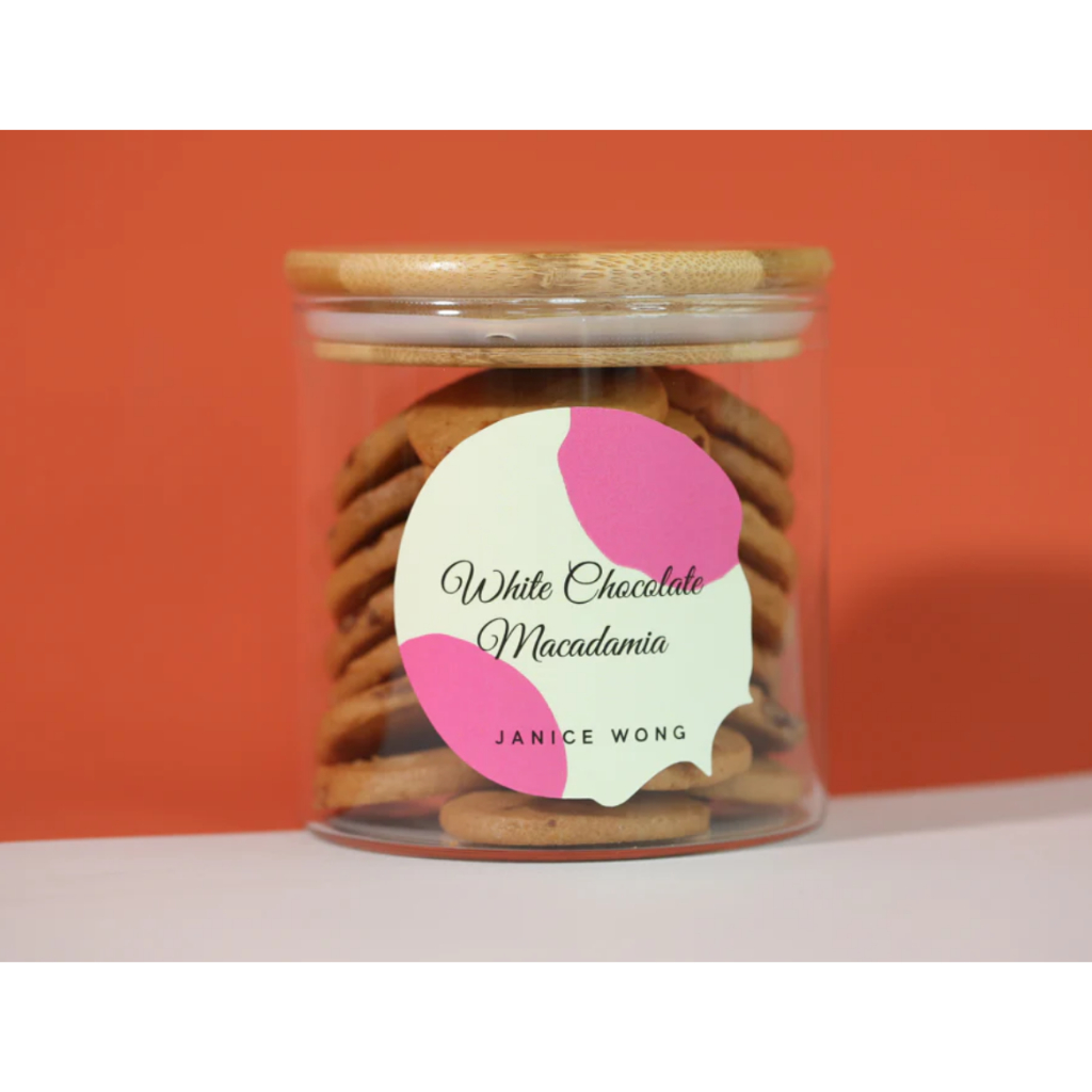 

Janice Wong Cookies - White Chocolate Macademia