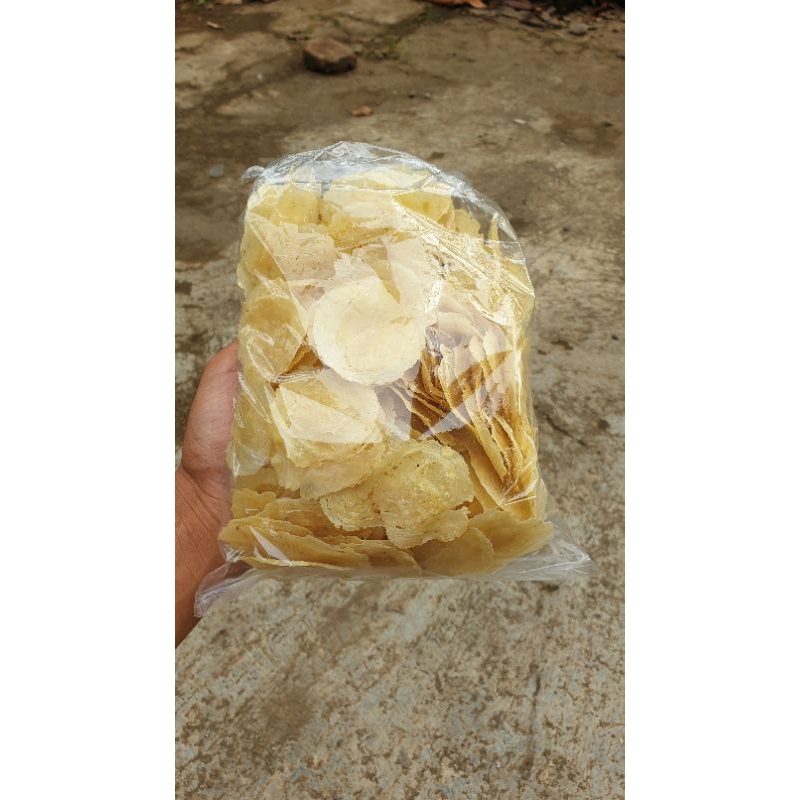 

Emping melinjo asli 1 kg gurih renyah