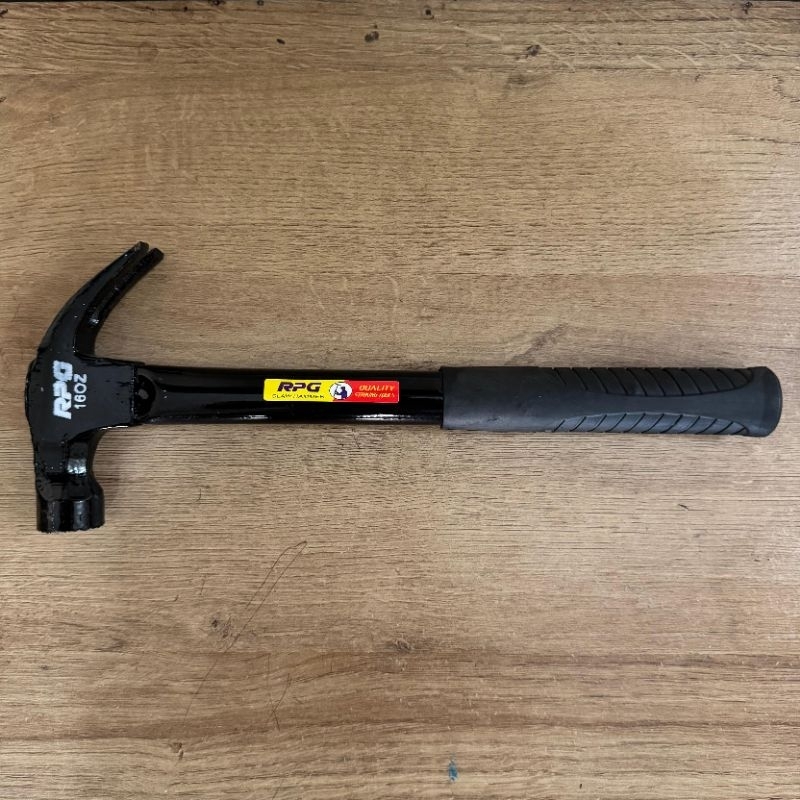 RPG Palu Kambing RPG Mata Gerigi Gagang Besi 12 Oz 16 Oz