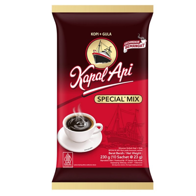 

Kapal Api Spesial Mix Satu Renceng 23g x 10 Harga Grosiran