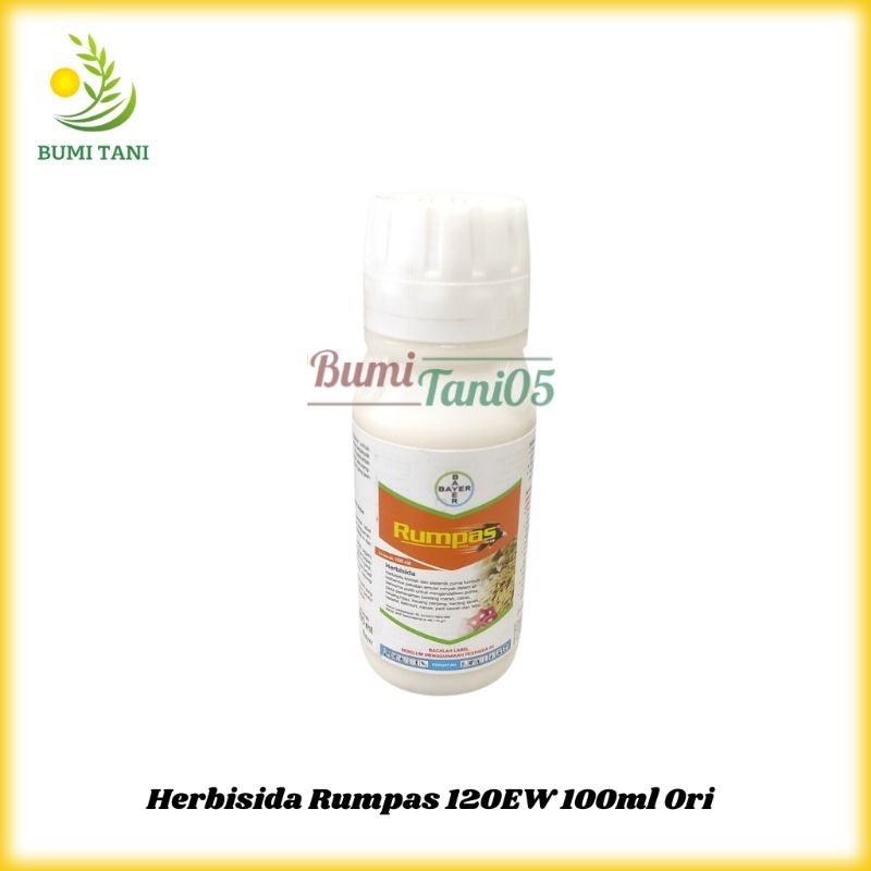 Herbisida Rumpas 120EW 100ml Racun Rumput Gulma Daun Sempit