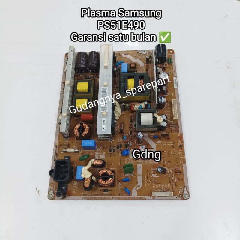 Psu PLASMA TV SAMSUNG PS51E490 PS51E490B1M power supply mesin tv