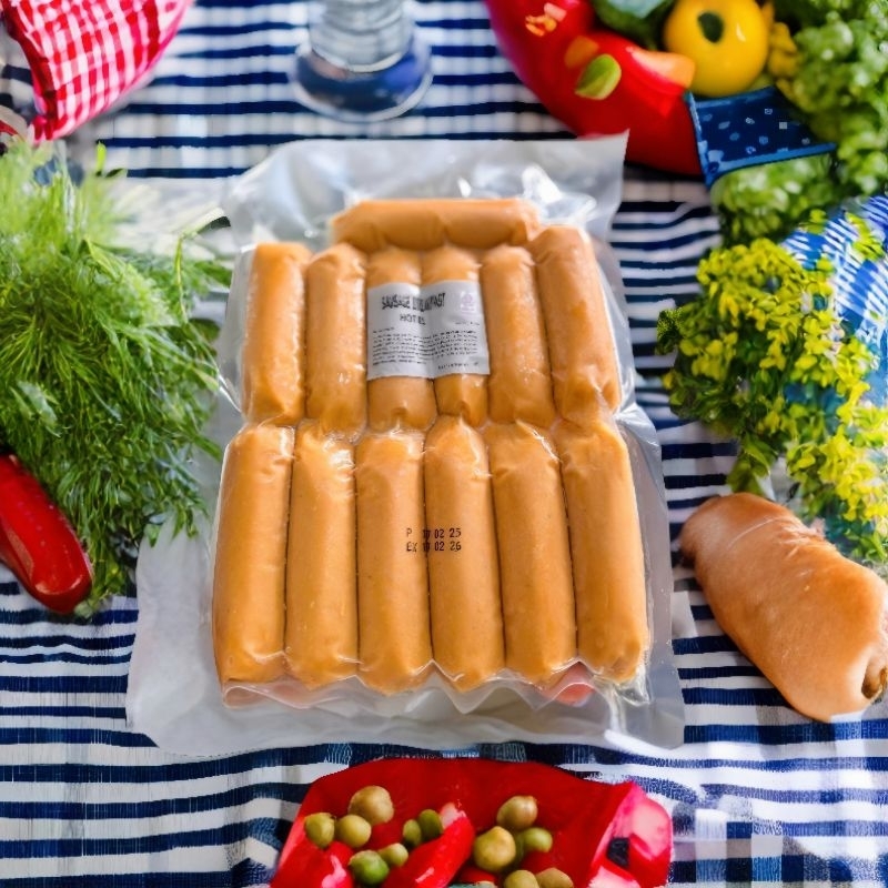 

Sosis Hotel Premium Isi 13pcs Berat 500gr Murah