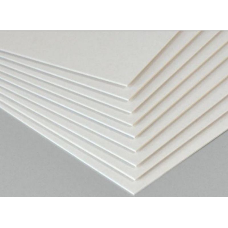 Kertas beermat | birmet | board putih | kertas market 1,6mm ukuran A4