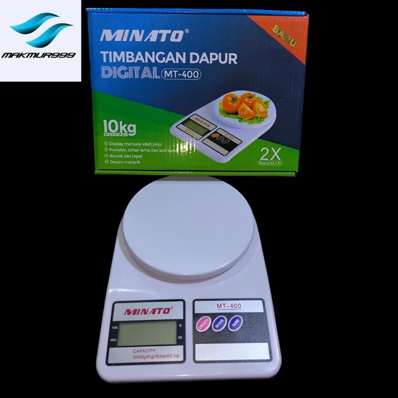 timbangan duduk digital / timbangan dapur Minato 10 kg