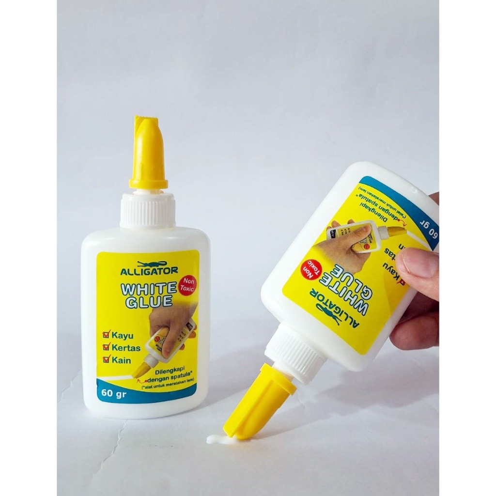 

ALLIGATOR Lem PVA White Glue 60gr Non Toxic