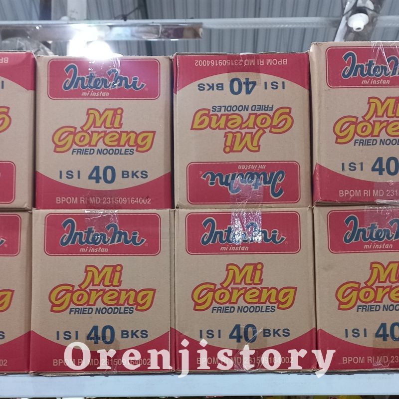 

intermi mi goreng 1 dus isi 40 bungkus inter mi