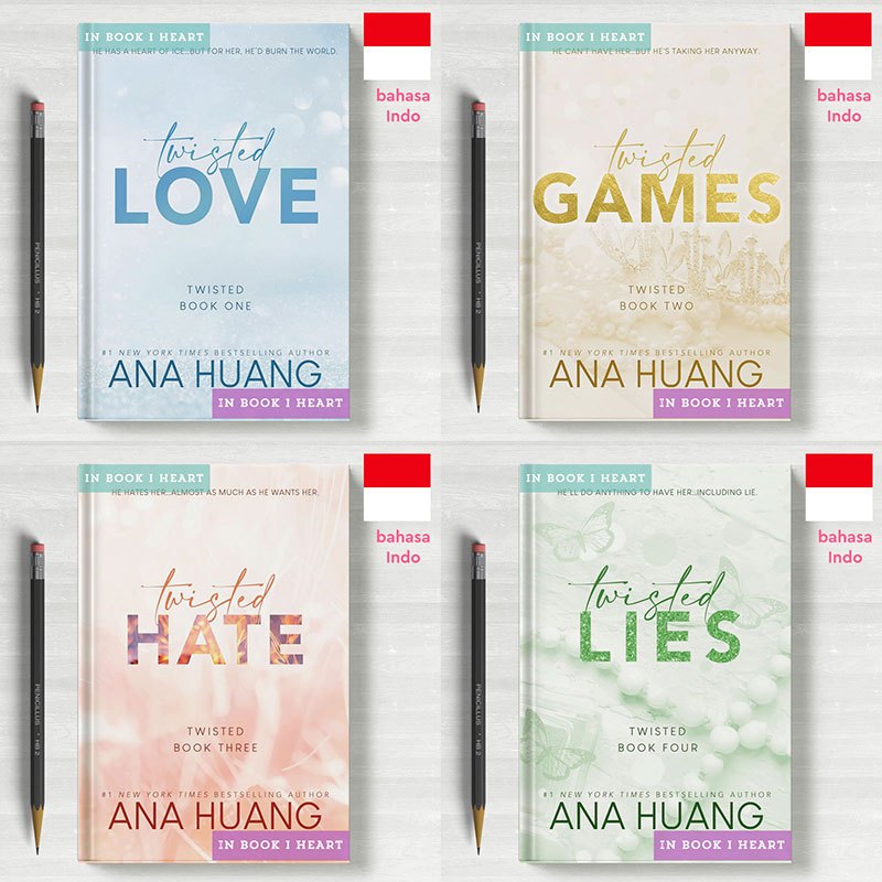 Twisted Series (Twisted Love - Twisted Games - Twisted Hate - Twisted Lies) oleh Ana Huang