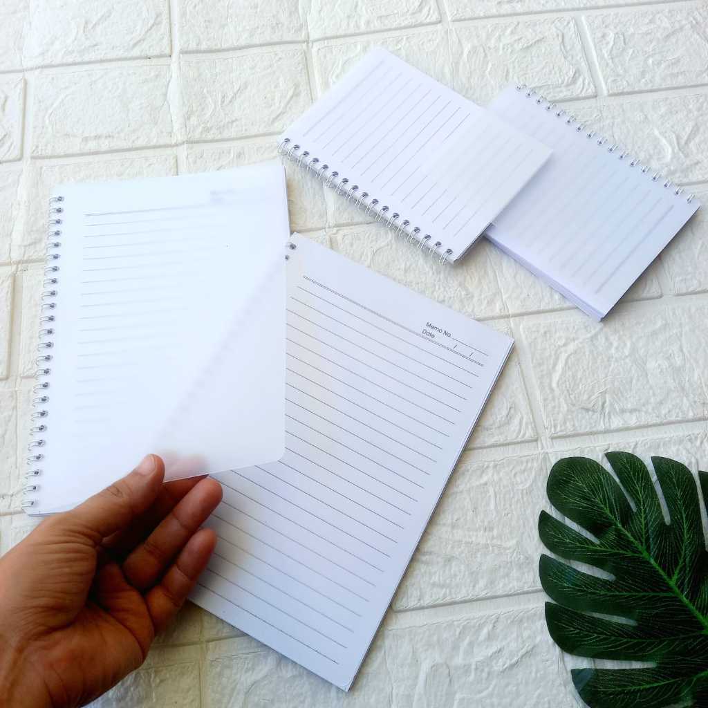 

Notebook Cover Mika Buku Catatan Note Book Polos Garis Isi 50 Lembar
