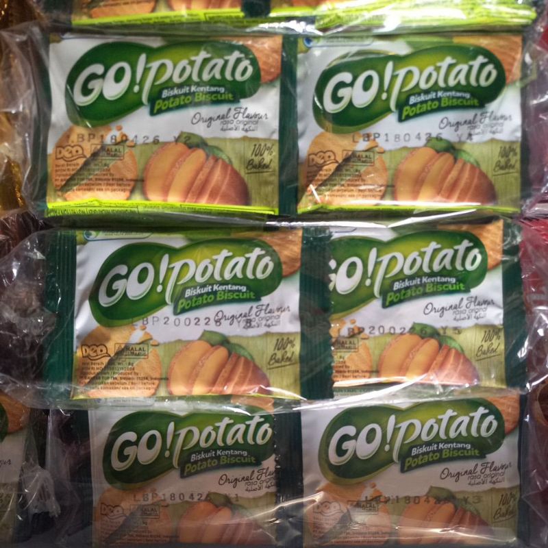 

gopotato snack kentang isi 20pcs/pack
