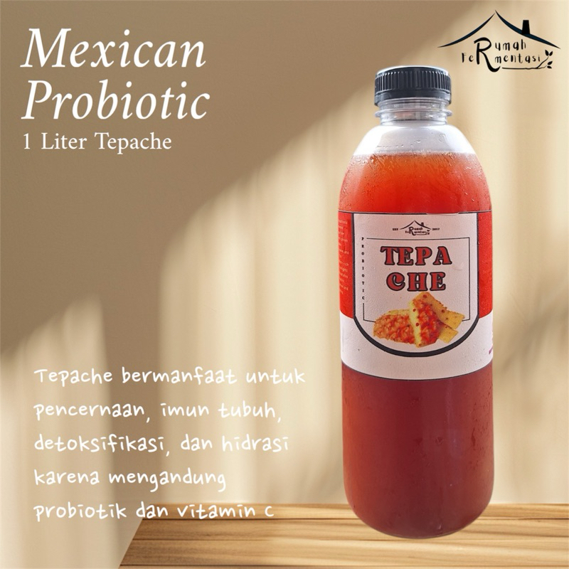 

1 LITER TEPACHE / Minuman Fermentasi Mexico