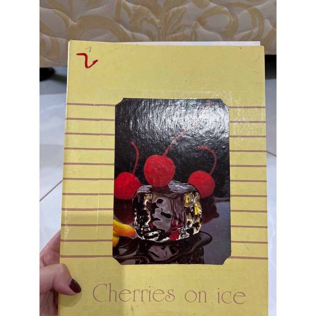 

Notebook with Sailormoon themed papers inside