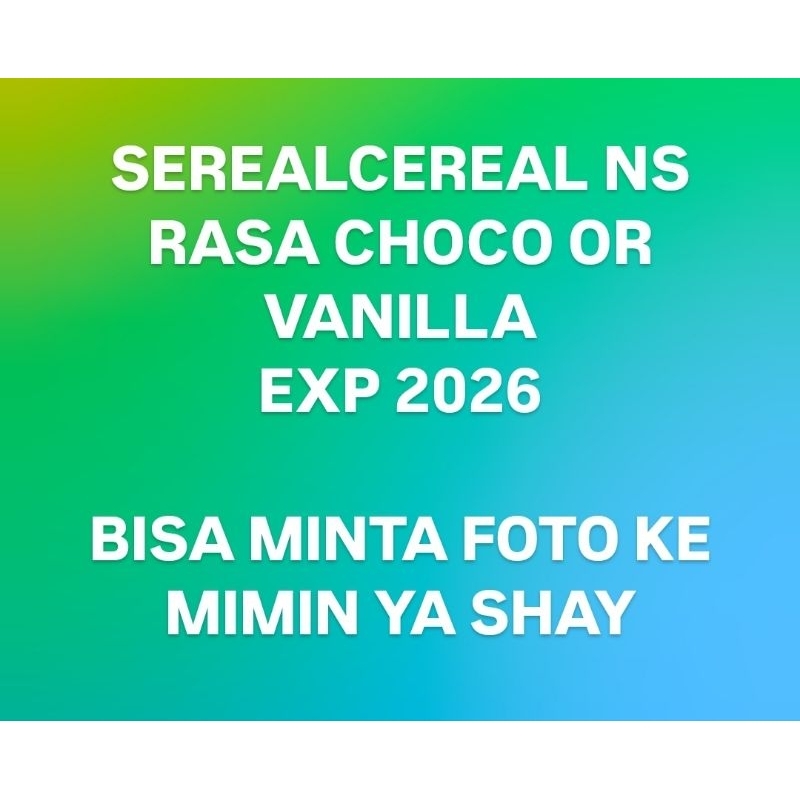 

CREALS OAT 1 BOX 2026 VANILLA