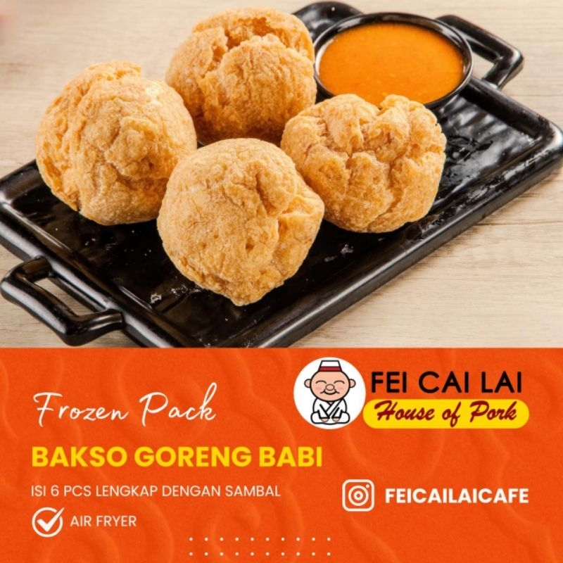 

BAKSO GORENG BABI (FROZEN)