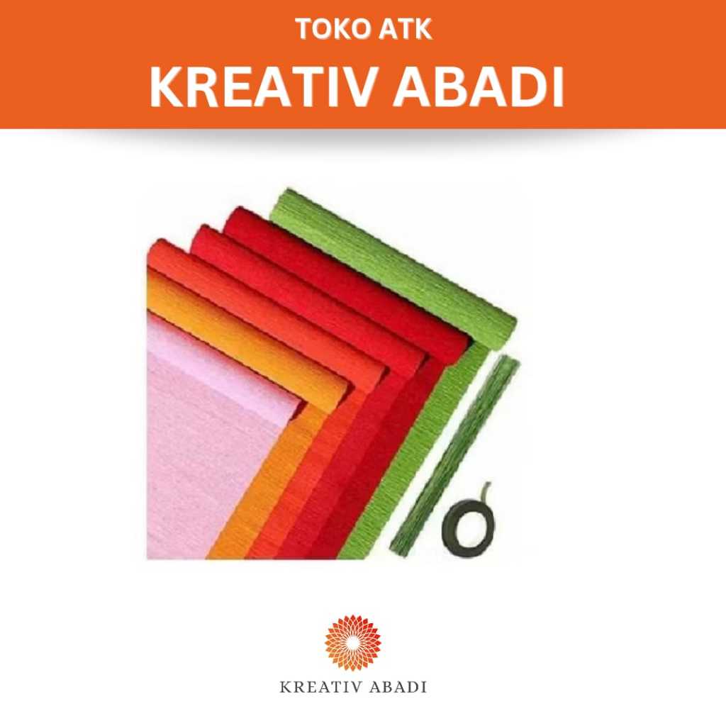 

Kertas Krep Lembaran Random