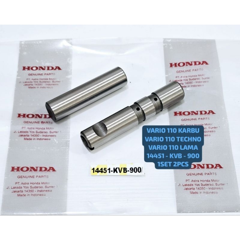 AS PEN PLATUK KLEP VARIO 110 KARBU VARIO 110 TECHNO VARIO 110 LAMA HONDA 14451-KVB-900 1SET 2PCS IN 