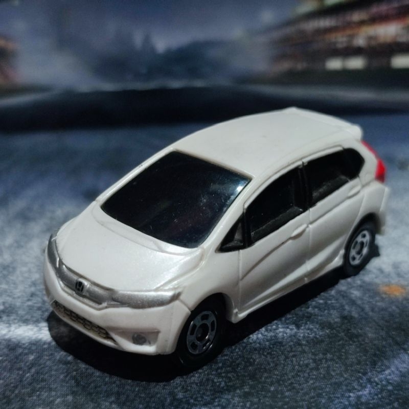 tomica cool drive honda jazz putih loose