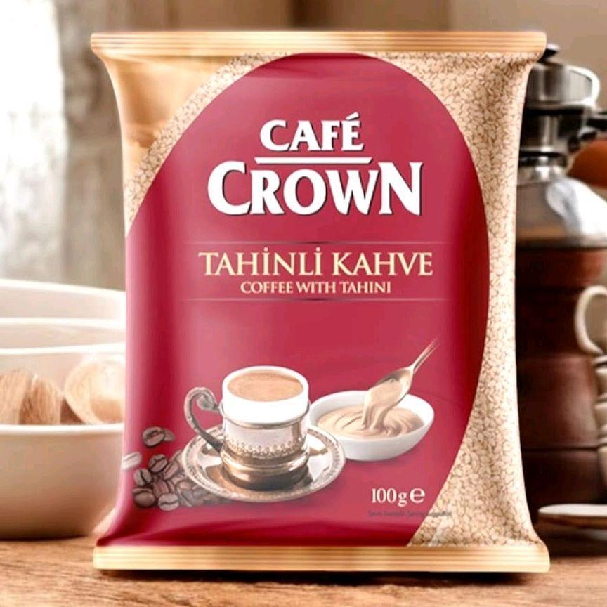

| TURKISH | COFFEE | TAHINI | CAFE CROWN | ULKER | GERMANY -TURKIYE | 100 G |