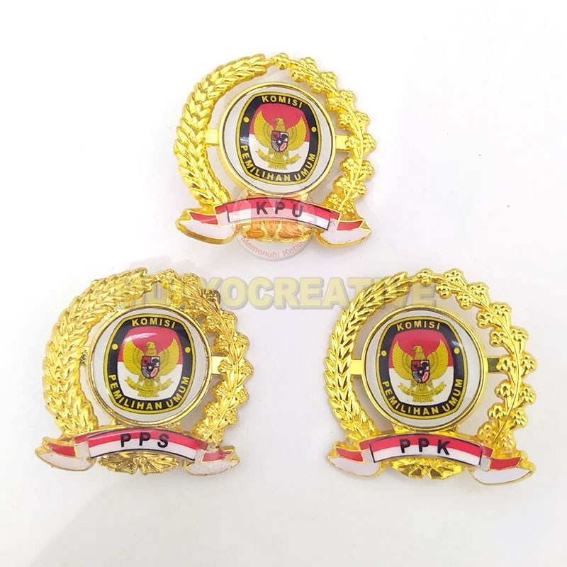 Pin KPU PPK PPS Padi Kapas