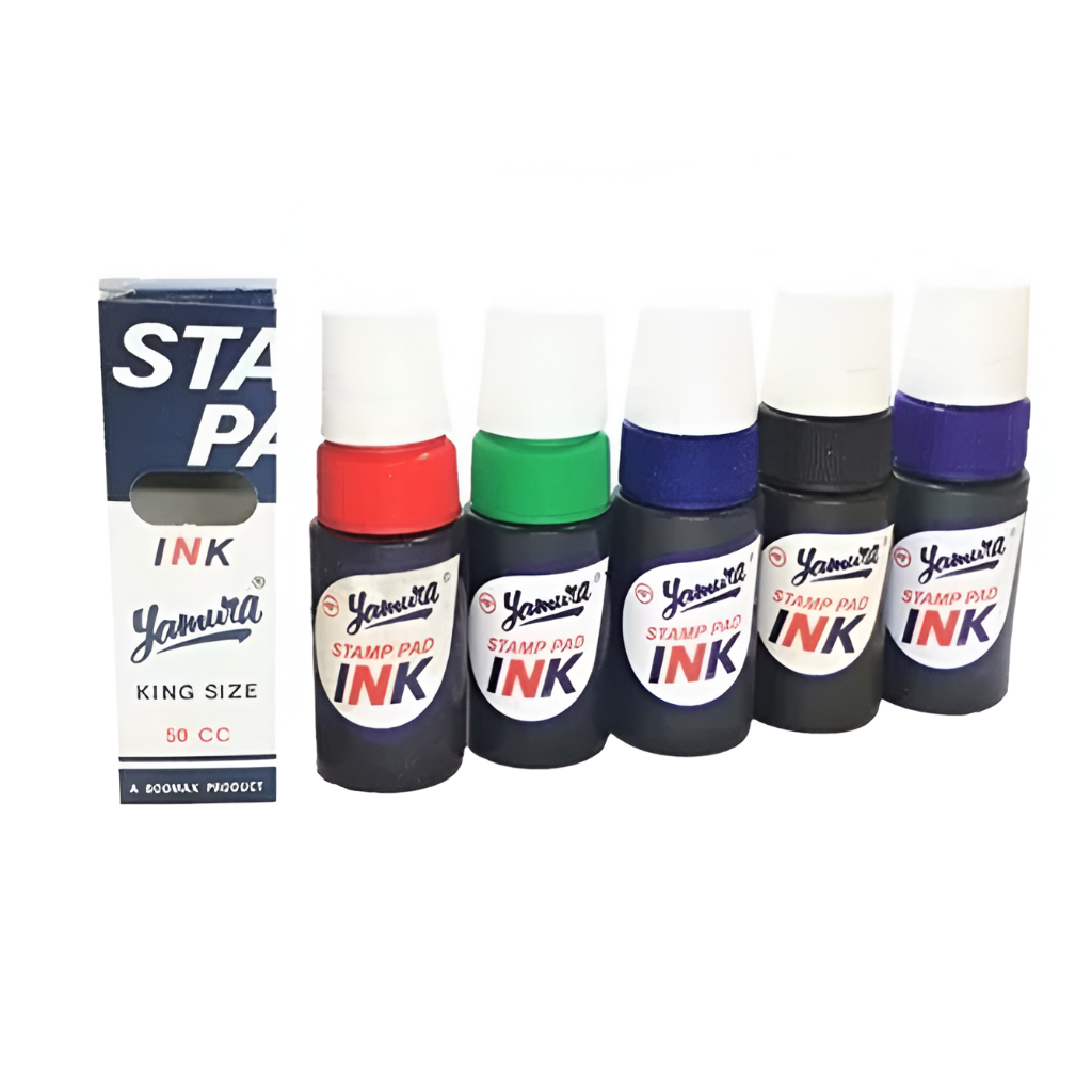 

Tinta Stamp Pad / Stempel Yamura King Size 50 cc - Isi / Refill Tinta Bak Stempel / Stamp Pad Ink