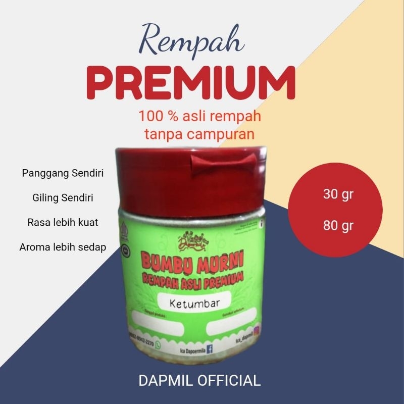 

Rempah Murni ketumbar
