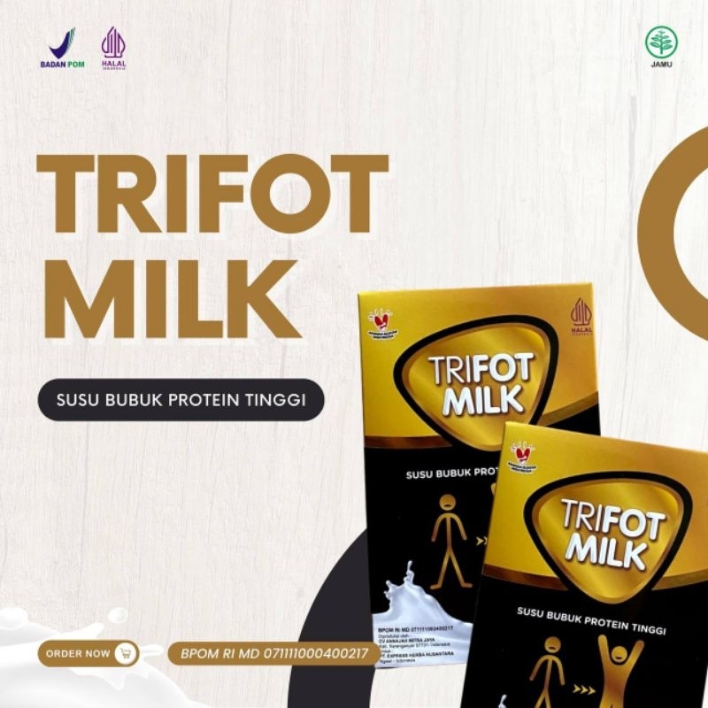 

Susu Sapi Penggemuk dan Peninggi Badan Trifotmilk 200 gram