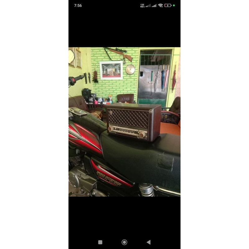 radio tabung philips jendral sudirman original normal nyala 220 v