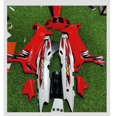 TERMURAH Bodi body Fullset Yamaha fizr f1zr millenium merah putih berstriping-spakbor 125z