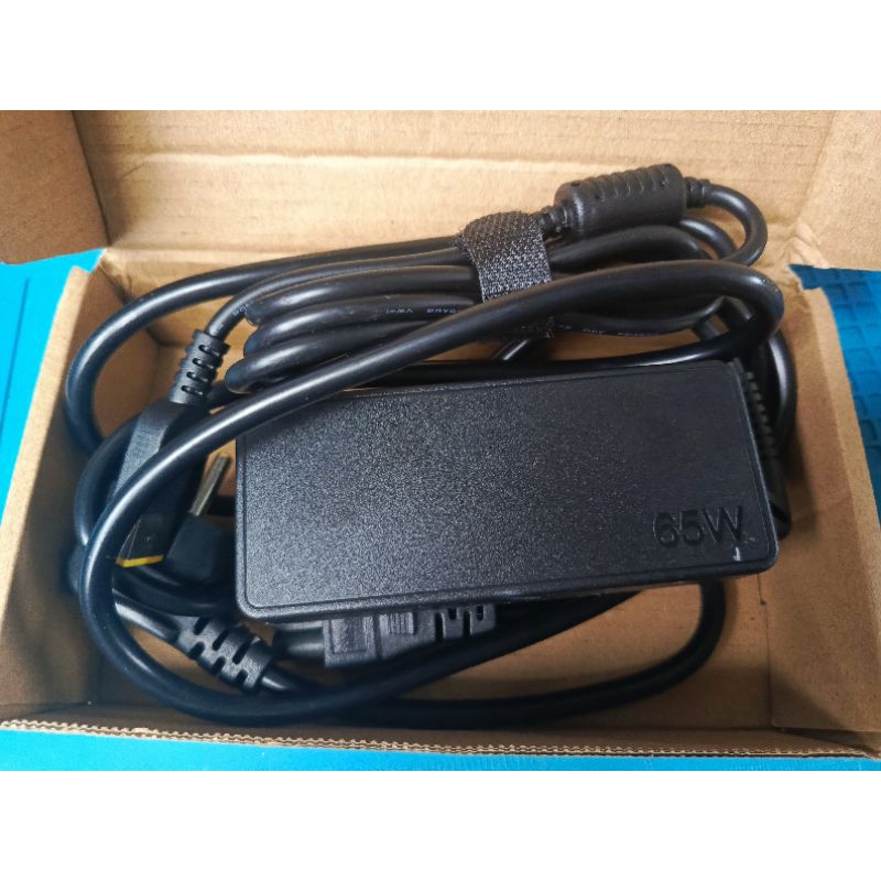 Charger USB ORIGINAL lenovo - copotan laptop 65 Watt