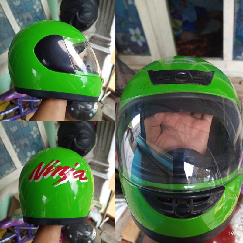 HELM NINJA ORIGINAL / HELM ORI / HELM NINJA / HELM KAWASAKI