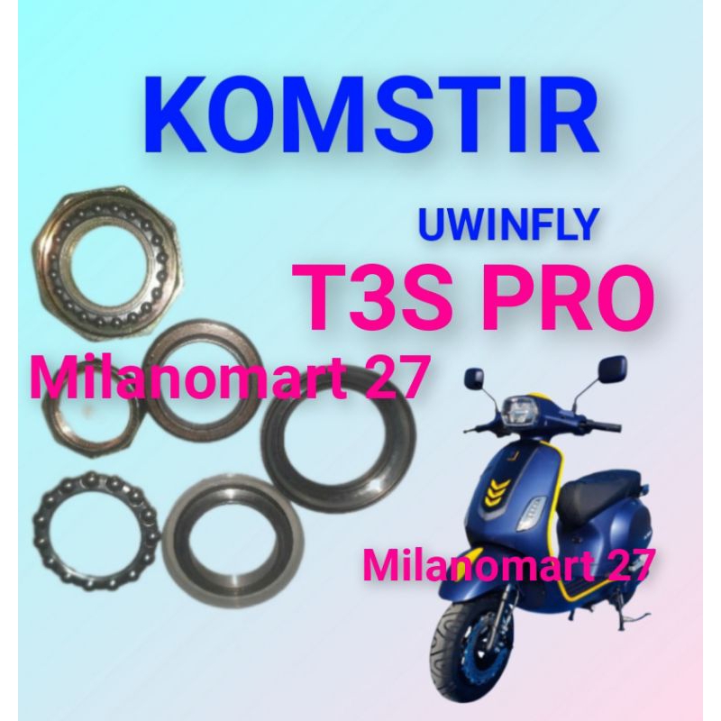 komstir original uwinfly T3S PRO kones headset motor listrik uwinfly T3SPRO