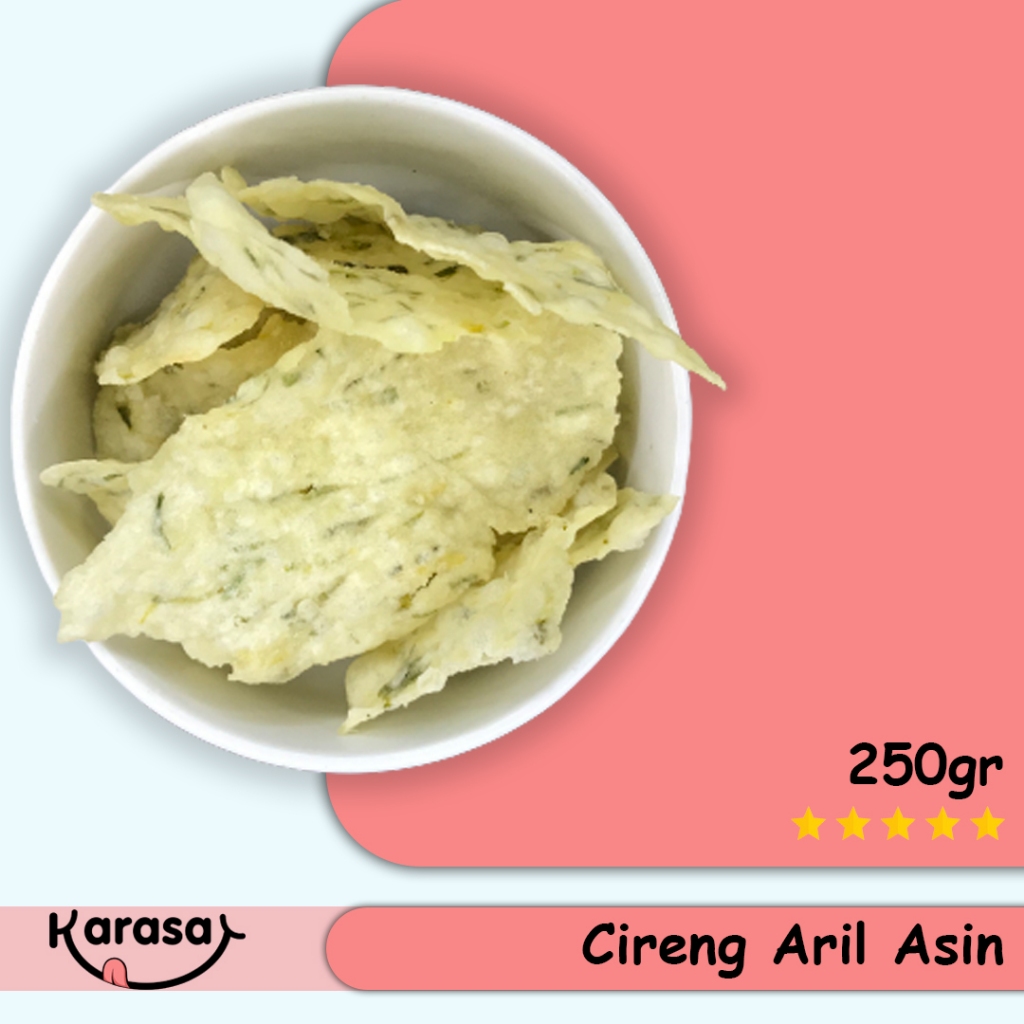 

Keripik Cireng Aril 250g - Cemilan Gurih Viral Anti Ribet - Karasa