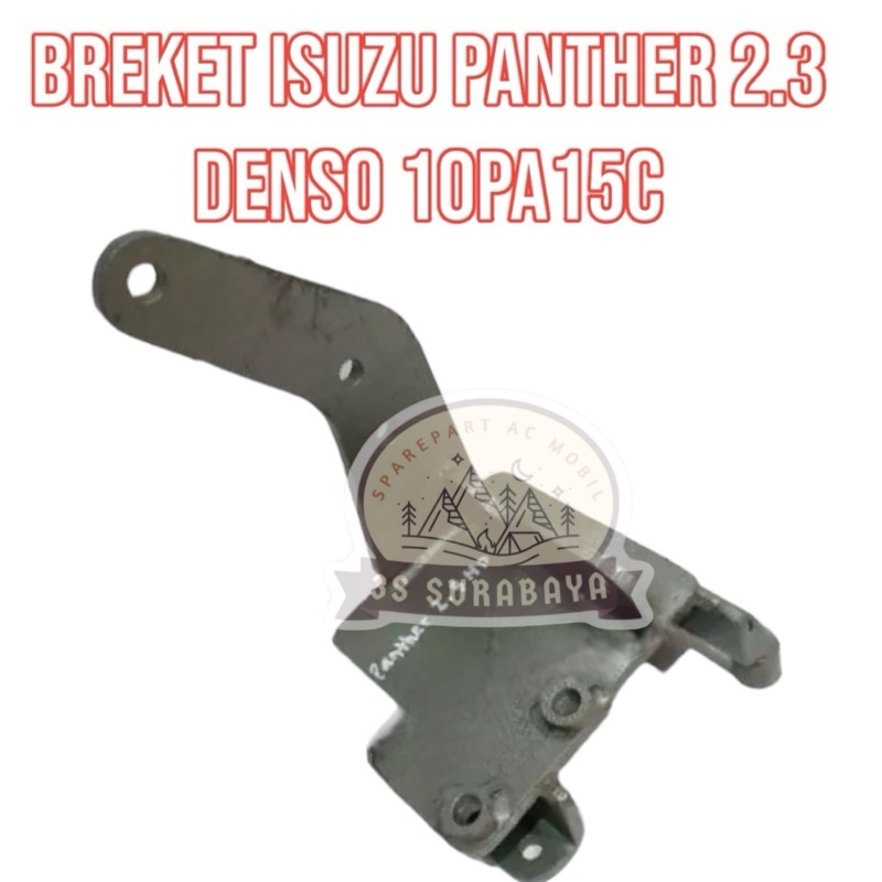 Breket Panther 2.3 Pasang denso 10pa15c 2300 cc As15 Bracket Dudukan Kompresor (Baru/New) Ac mobil