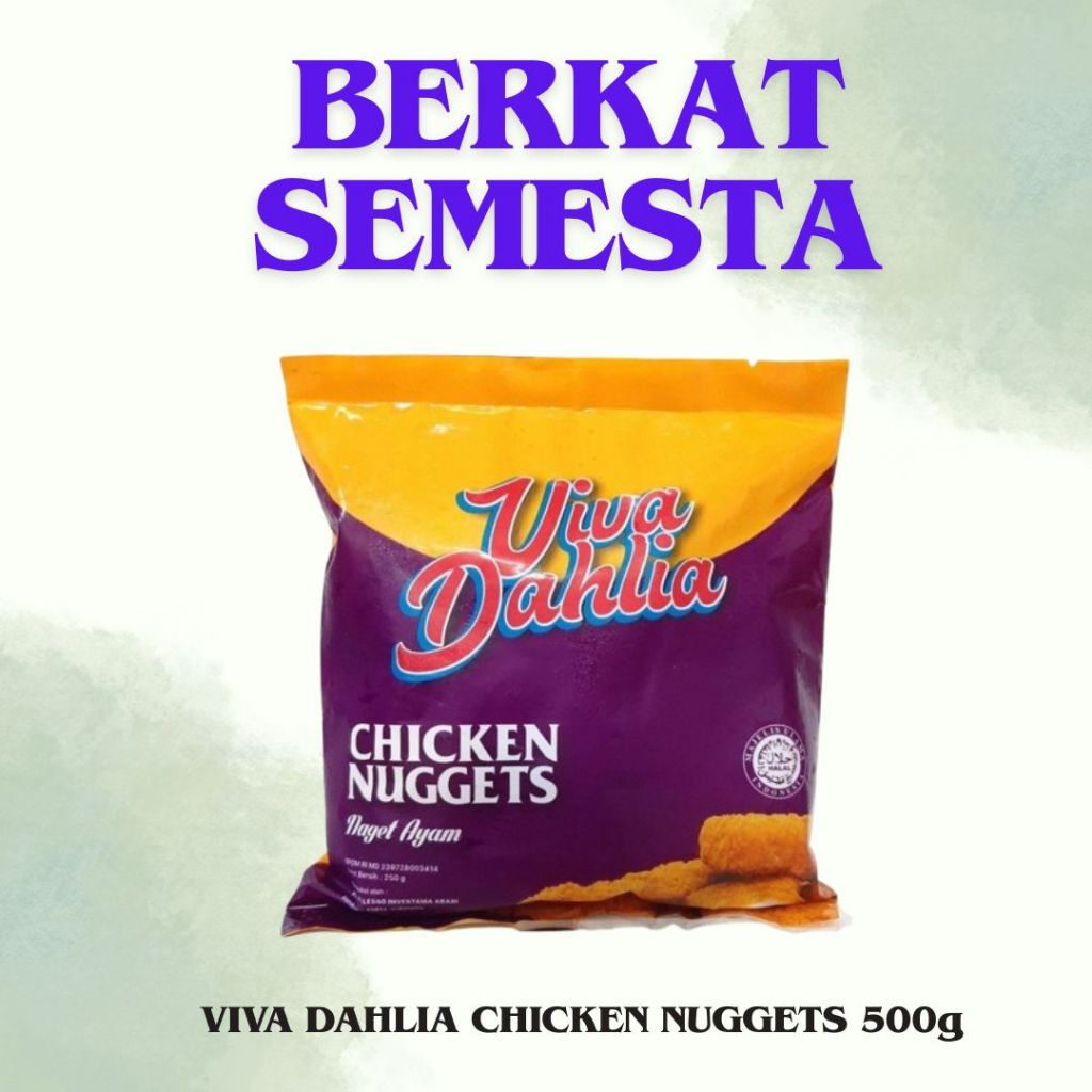 

Viva Dahlia Chicken Nuggets 500g