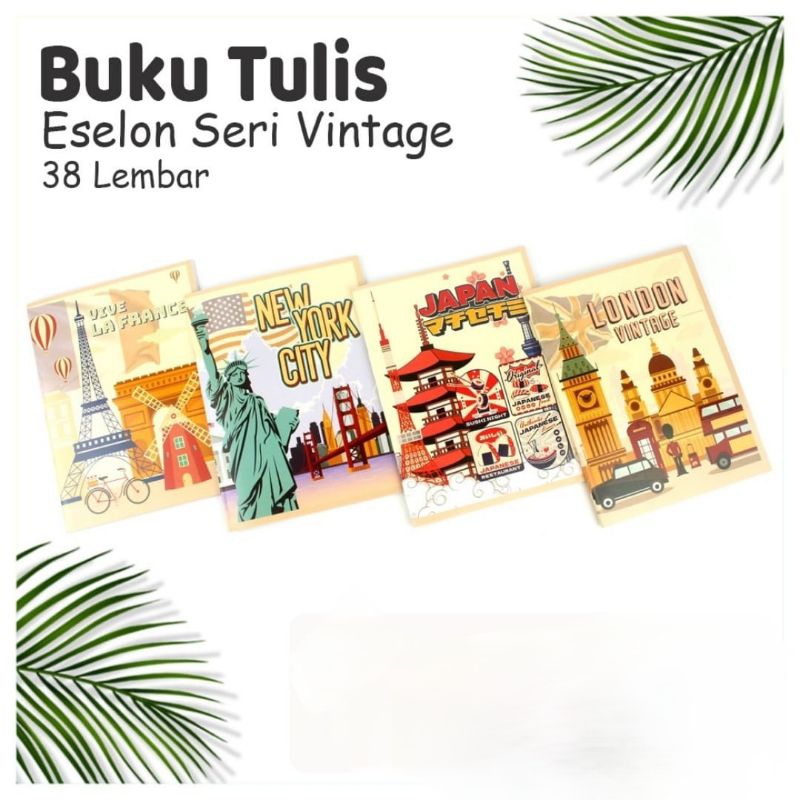 

Buku tulis 38 lembar eselon cewe / buku tulis cewe
