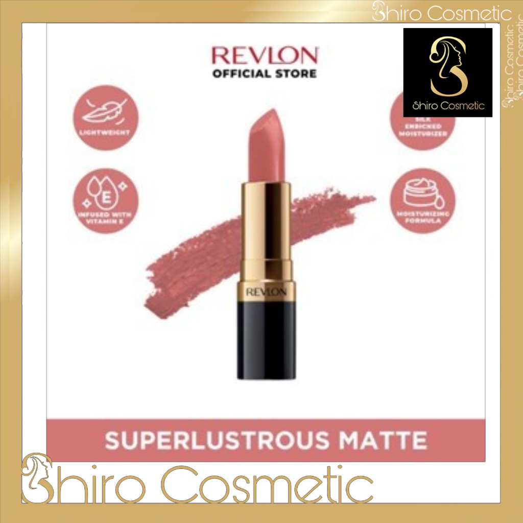 Revlon Superlustrous Matte Lipstik Make up (matte & tahan lama)