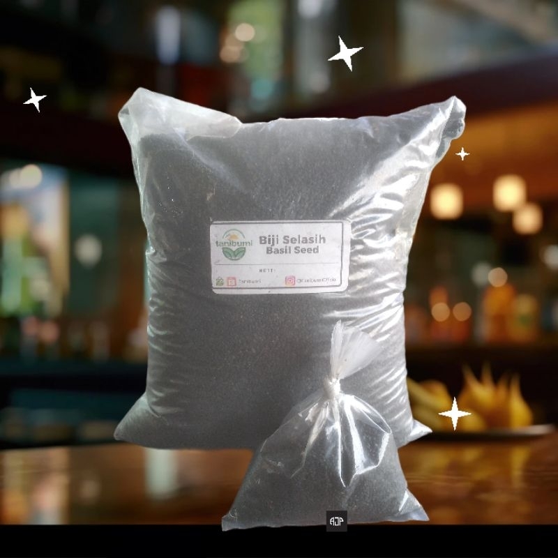 

Basil Seed / Biji Selasih | Repack 50 gr 100 gr