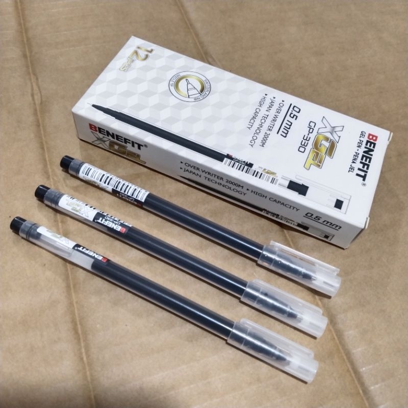 

2 Pcs Pulpen Benefit XGEL GP - 330 0,5 Mm