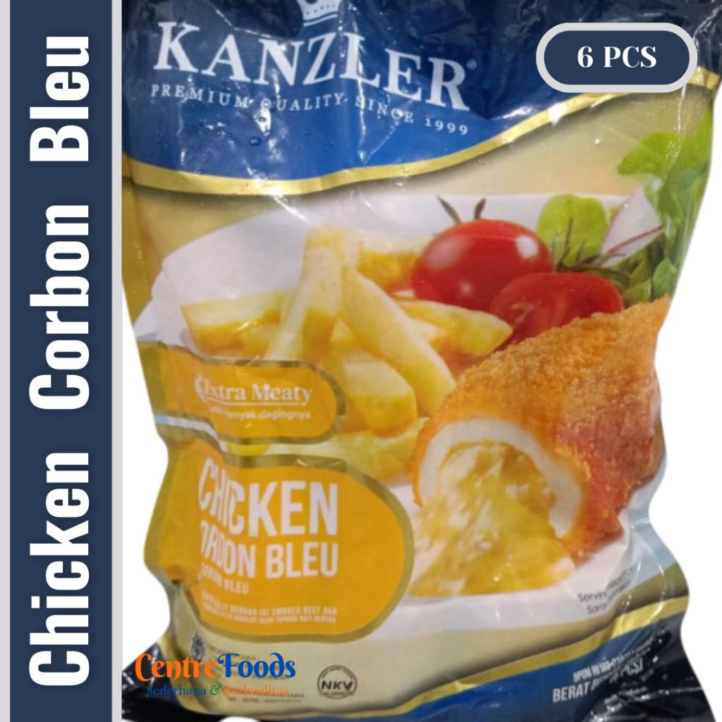 

Chicken Cordon Bleu - Kanzler | Isi 6 Pcs - 900gr [ Harga Per BKS ]