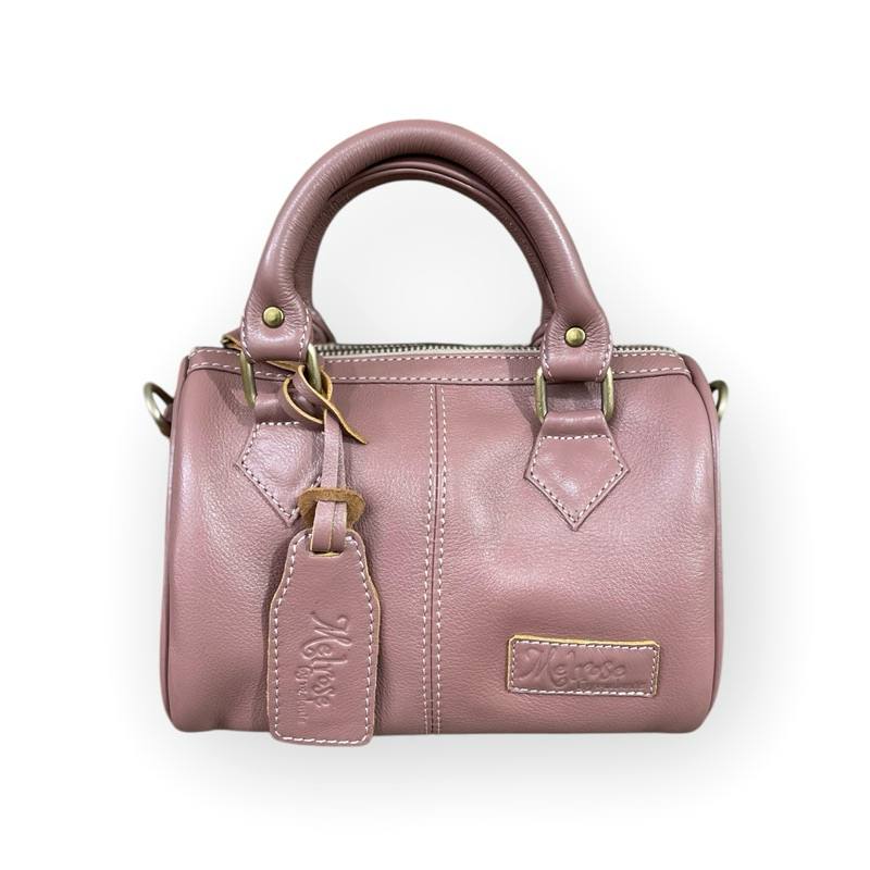 Tas Wanita Kulit Asli Speedy Mini Small Hand Bag Tenteng Selempang