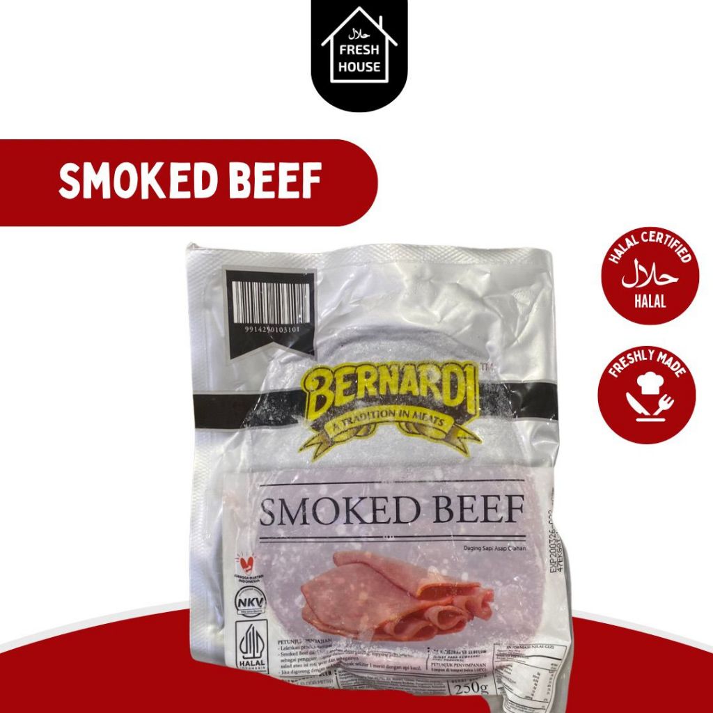 

SMOKED BEEF / DAGING SAPI ASAP / BERNARDI SMOKED BEEF