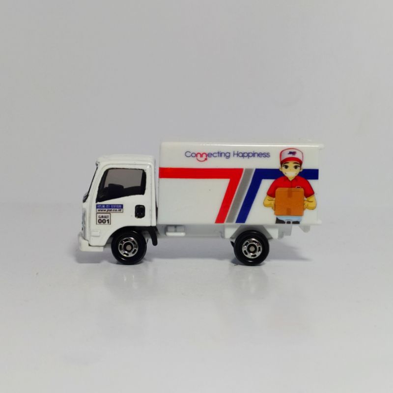 DIECAST SKALA 1/64 TOMICA TRUCK ISUZU ELF CUSTOM MOBIL JNE EXPRESS