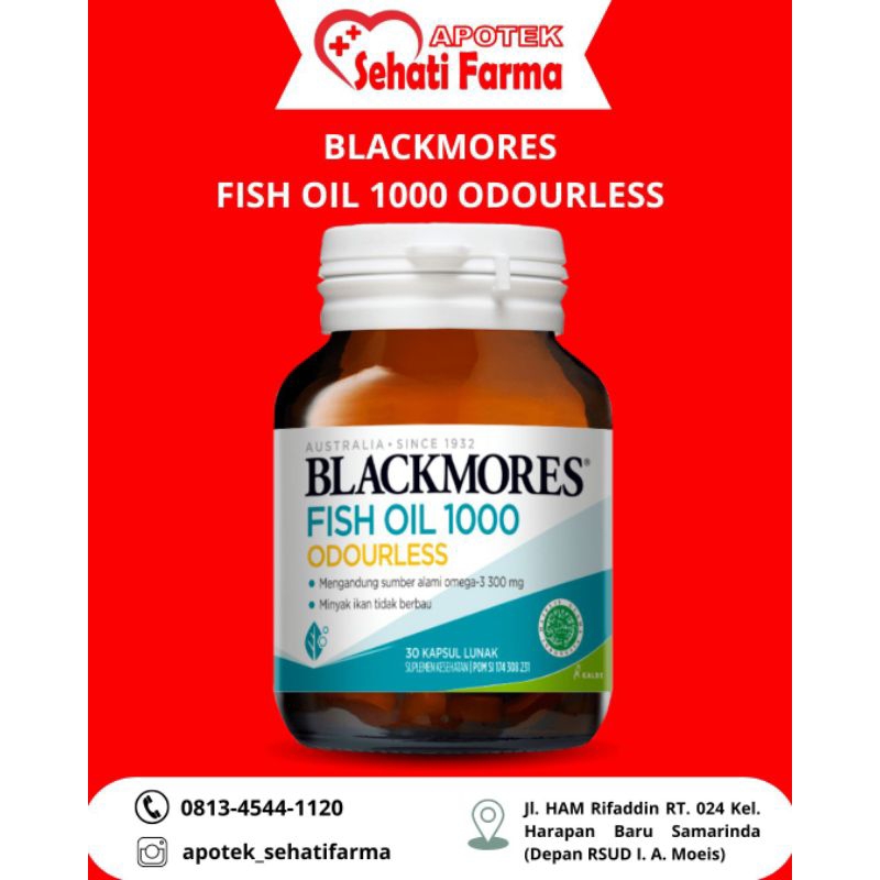 Blackmores Fish Oil 1000 | 30 Caps