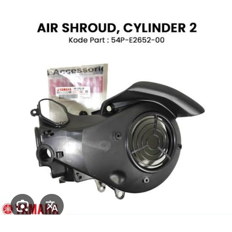 cover kipas magnet mio j, mio gt, soul gt 115 ori yamaha