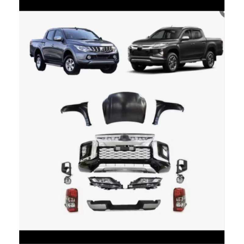 Paket Upgrade Triton 2015-2020 Double Cabin Super Duper Complete New 100%