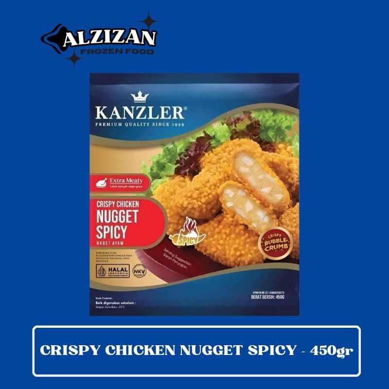

Kanzler Crispy Chicken Nugget Spicy 450 gr