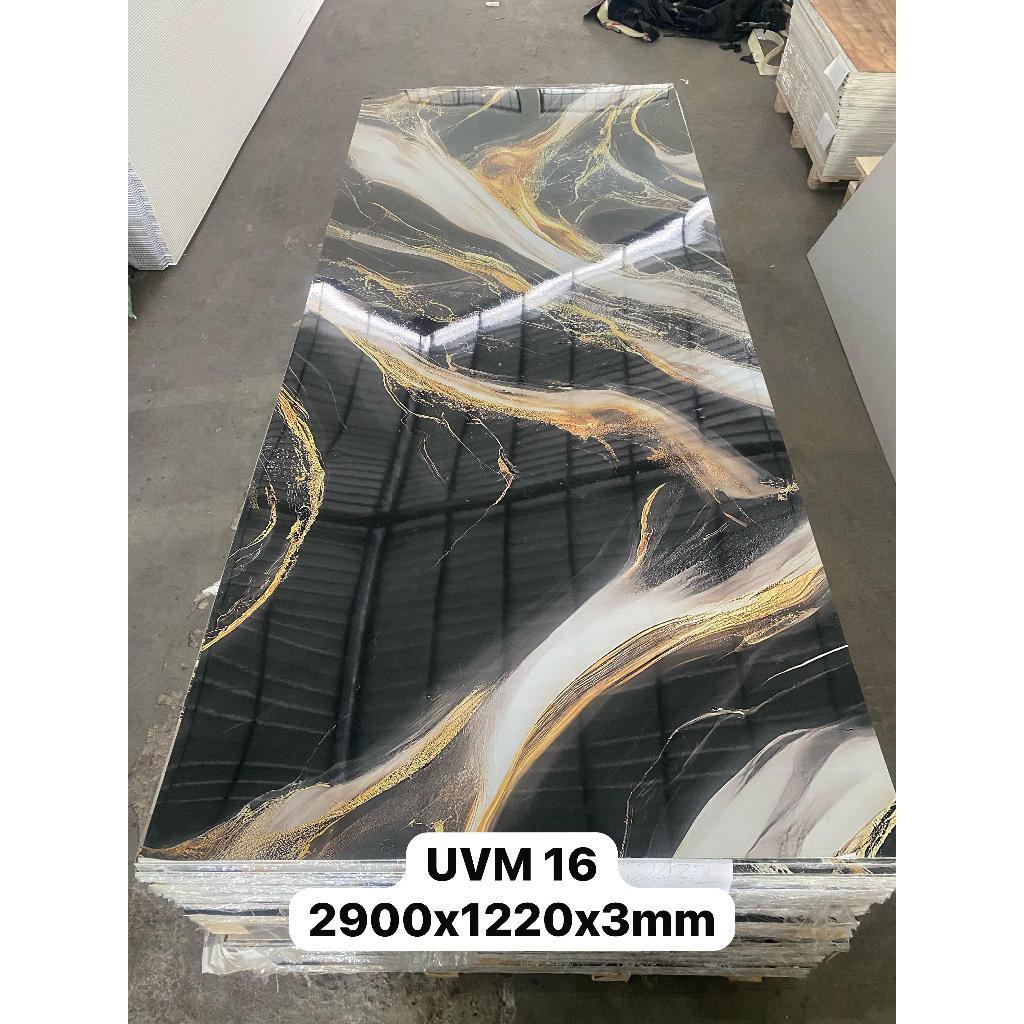 Marmer Panel PVC WallBoard Marmer Pvc 122 X 290  3mm Marmer Pvc Glosy
