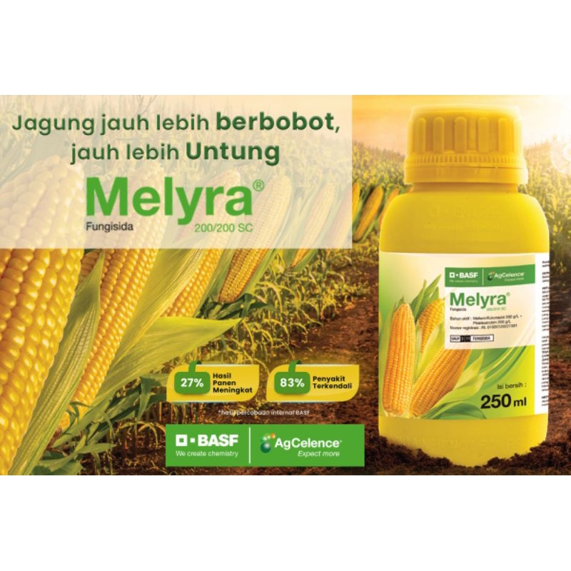 Fungisida Melyra 250 ml untuk tanaman Jagung