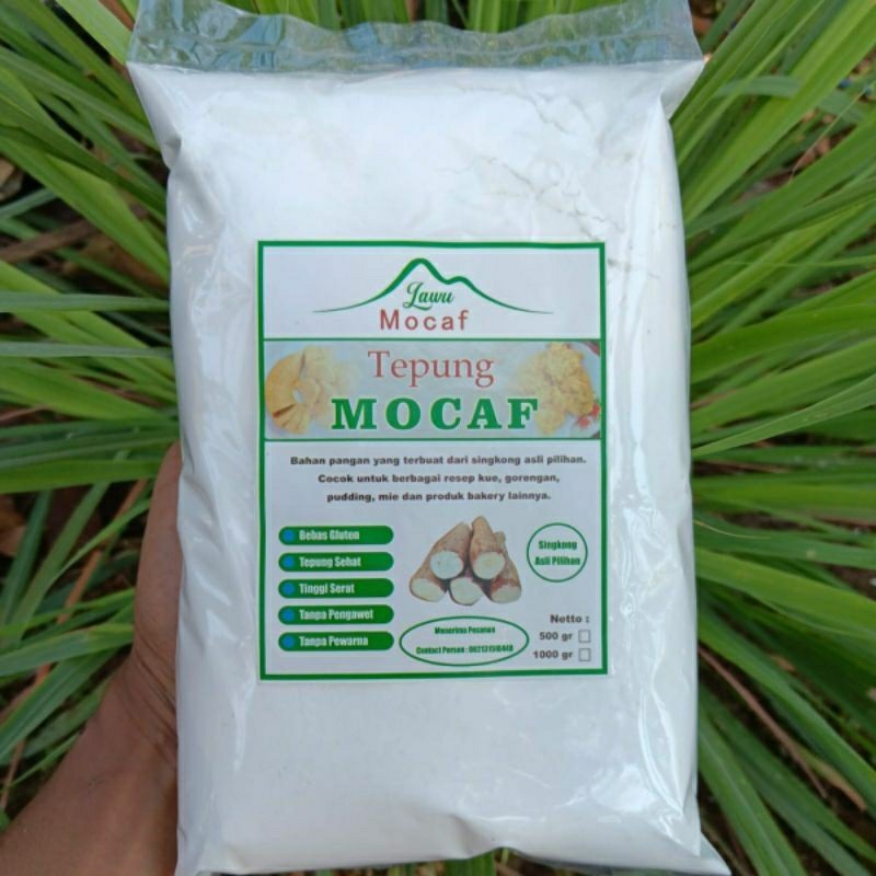 

Mocaf Tepung Singkong Modifikasi Free Gulten-Bebas Gluten 1 Kg